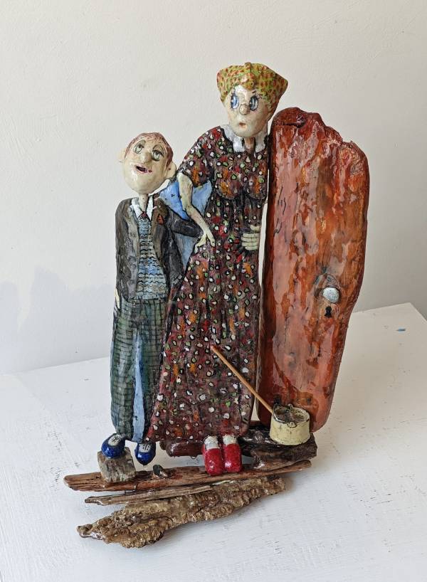 - a , Mixed Media Sculpture by Dorienne Carmel, measuring 35 x 20 cm (H x W) £245
